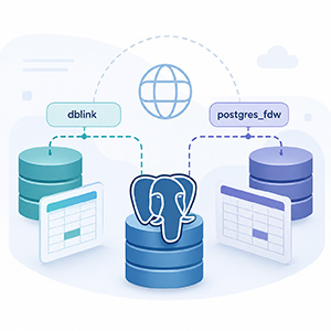 Обертки внешних данных: использование dblink и postgres_fdw 