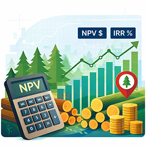 «Инвестиционный полигон» для лесного гиганта: как считать NPV и IRR на языке лесопромышленного комплекса 