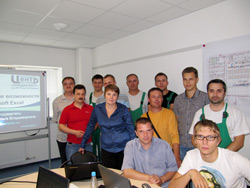 Группа сотрудников компании «Ферреро Руссия», прошедшая обучение по Excel в «Специалисте»