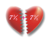 В День Святого Валентина влюбленным парам скидка 14%!